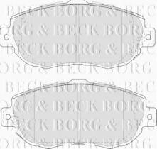 Borg & Beck BBP1848 - Juego de pastillas de freno