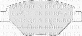 Borg & Beck BBP1851 - Juego de pastillas de freno