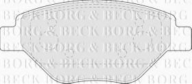 Borg & Beck BBP1851 - Juego de pastillas de freno