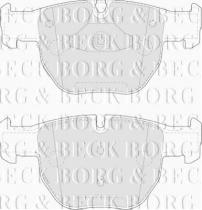 Borg & Beck BBP1853 - Juego de pastillas de freno