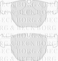 Borg & Beck BBP1853 - Juego de pastillas de freno