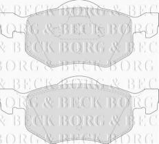 Borg & Beck BBP1858 - Juego de pastillas de freno