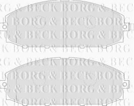 Borg & Beck BBP1866 - Juego de pastillas de freno