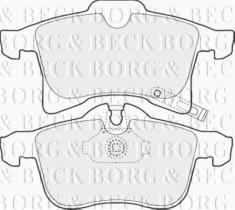 Borg & Beck BBP1875 - Juego de pastillas de freno