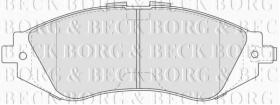 Borg & Beck BBP1881 - Juego de pastillas de freno