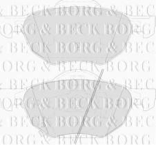 Borg & Beck BBP1883 - Juego de pastillas de freno