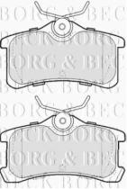 Borg & Beck BBP1885 - Juego de pastillas de freno