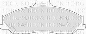 Borg & Beck BBP1887 - Juego de pastillas de freno