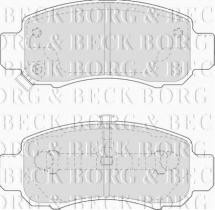 Borg & Beck BBP1906 - Juego de pastillas de freno
