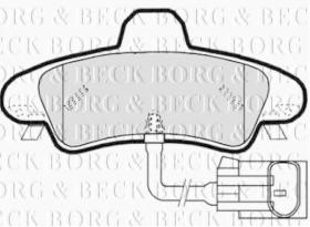 Borg & Beck BBP1908 - Juego de pastillas de freno