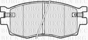 Borg & Beck BBP1923 - Juego de pastillas de freno