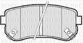 Borg & Beck BBP1924 - Juego de pastillas de freno