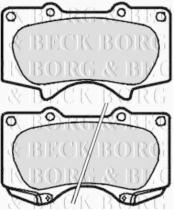 Borg & Beck BBP1927 - Juego de pastillas de freno