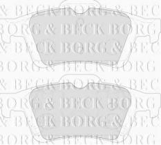 Borg & Beck BBP1938 - Juego de pastillas de freno