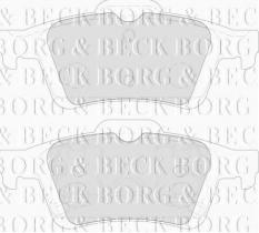 Borg & Beck BBP1938 - Juego de pastillas de freno