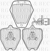 Borg & Beck BBP1944 - Juego de pastillas de freno