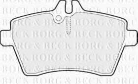 Borg & Beck BBP1950 - Juego de pastillas de freno