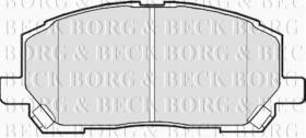 Borg & Beck BBP1951 - Juego de pastillas de freno