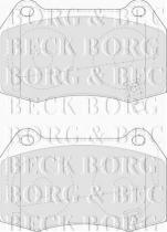 Borg & Beck BBP1971 - Juego de pastillas de freno