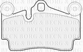 Borg & Beck BBP1972 - Juego de pastillas de freno