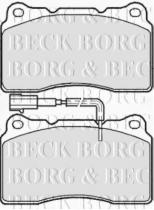 Borg & Beck BBP1980 - Juego de pastillas de freno