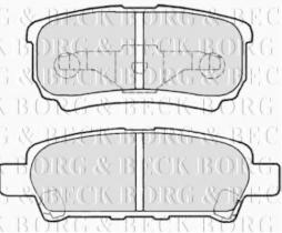 Borg & Beck BBP2003 - Juego de pastillas de freno