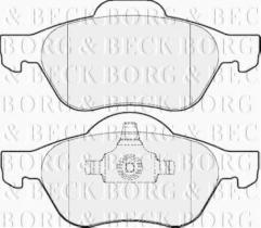 Borg & Beck BBP2015 - Juego de pastillas de freno