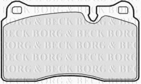Borg & Beck BBP2017 - Juego de pastillas de freno