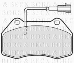 Borg & Beck BBP2019 - Juego de pastillas de freno