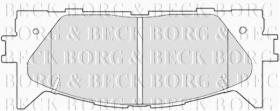Borg & Beck BBP2026 - Juego de pastillas de freno