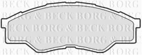 Borg & Beck BBP2032 - Juego de pastillas de freno