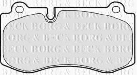 Borg & Beck BBP2036 - Juego de pastillas de freno