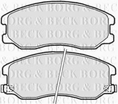 Borg & Beck BBP2040 - Juego de pastillas de freno