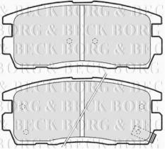 Borg & Beck BBP2041 - Juego de pastillas de freno