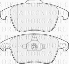 Borg & Beck BBP2046 - Juego de pastillas de freno