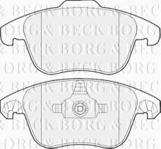 Borg & Beck BBP2046 - Juego de pastillas de freno