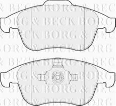 Borg & Beck BBP2059 - Juego de pastillas de freno