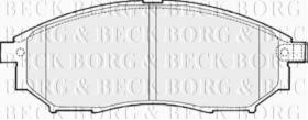 Borg & Beck BBP2060 - Juego de pastillas de freno