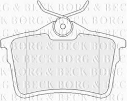 Borg & Beck BBP2063 - Juego de pastillas de freno