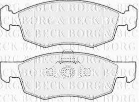 Borg & Beck BBP2067 - Juego de pastillas de freno