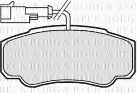 Borg & Beck BBP2068 - Juego de pastillas de freno