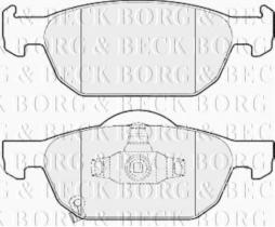 Borg & Beck BBP2076 - Juego de pastillas de freno