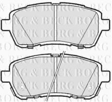 Borg & Beck BBP2085 - Juego de pastillas de freno
