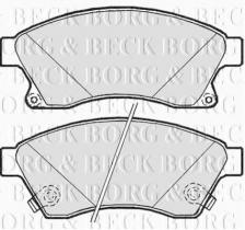 Borg & Beck BBP2090 - Juego de pastillas de freno