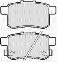 Borg & Beck BBP2103 - Juego de pastillas de freno