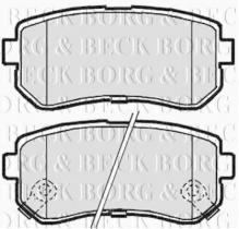 Borg & Beck BBP2104 - Juego de pastillas de freno
