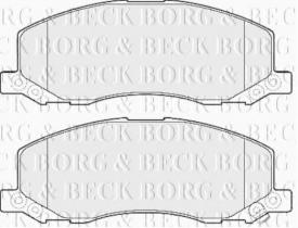 Borg & Beck BBP2106 - Juego de pastillas de freno