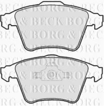 Borg & Beck BBP2108 - Juego de pastillas de freno
