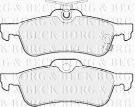 Borg & Beck BBP2109 - Juego de pastillas de freno