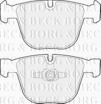 Borg & Beck BBP2116 - Juego de pastillas de freno